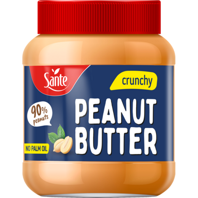 Peanut butter crunchy 350 г (стекло) 06/2024 815805 фото