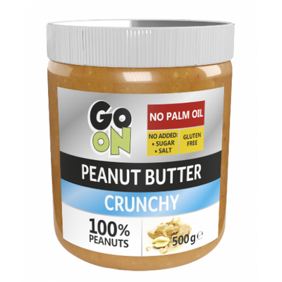 Peanut butter crunchy 500г (стекло) 09/2024 815462 фото