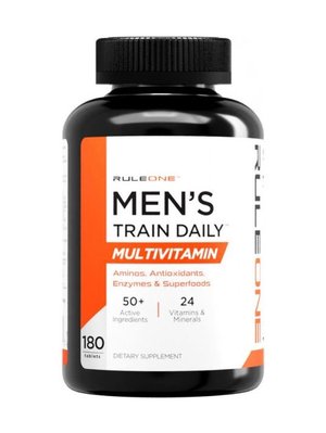 Мультивітаміни для чоловіків Rule One Men's Train Daily 180 таблеток 820818 фото