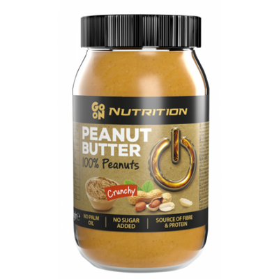 Peanut butter crunchy 100% 900 г (стекло) 11/2024 817179 фото
