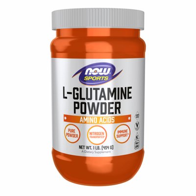 NOW Foods L-Glutamine Powder 454 г 2022-10-2310 фото