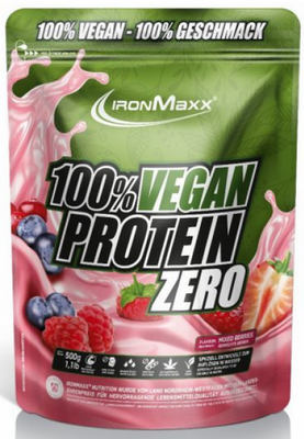 Протеїн IronMaxx Vegan Protein 500 г Ягоди 816446 фото