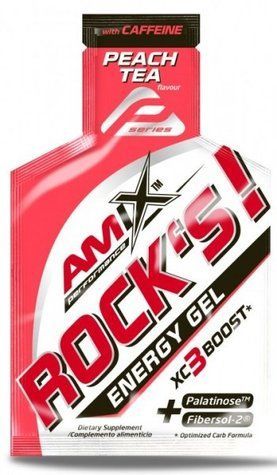 Энергетический гель Amix Rock&acute;s Gel with caffeine 32 г Персиковый чай 819257 фото