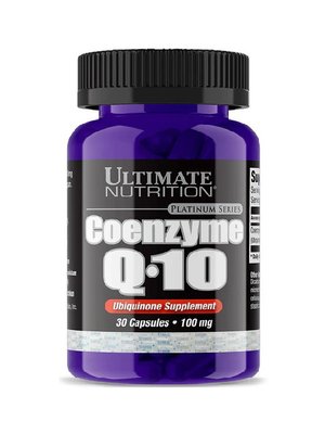Ultimate Nutrition Coenzyme Q10 100 мг 30 капсул 811290 фото