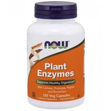Рослинні ферменти Now Foods Plant Enzymes 120 капсул 2022-10-2612 фото
