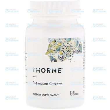 Калий цитрат Thorne Potassium citrate 90 капсул 2023-10-3069 фото