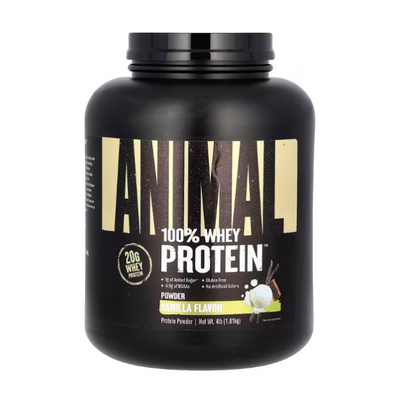 Протеїн Animal Nutrition від Universal 100% Whey Protein 1.8 кг Vanilla flavor 821350 фото