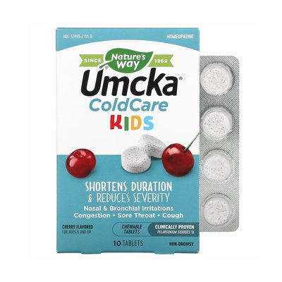 Umcka Coldcare Cherry Kids -10 chew tabs 2022-10-1112 фото