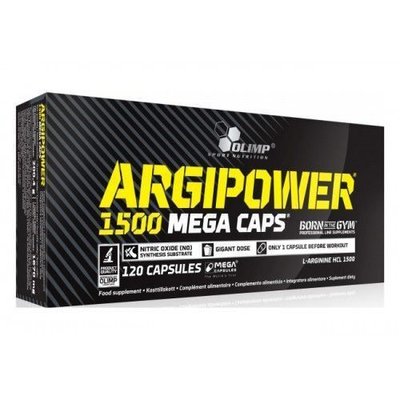 Olimp Sport Nutrition ArgiPower 1500 Mega Caps 120 капсул 103111 фото