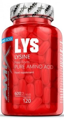 L-лізин Amix L-Lysine 600 мг 120 капсул 819367 фото