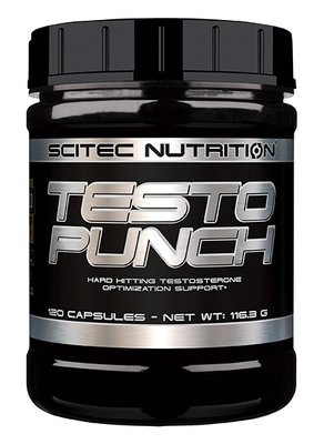 Тестостероновый бустер Scitec Nutrition Testo Punch 120 капсул 5999100003422 фото