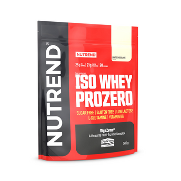 Протеїн Nutrend Iso Whey ProZero 500 г White Chocolate 821175 фото