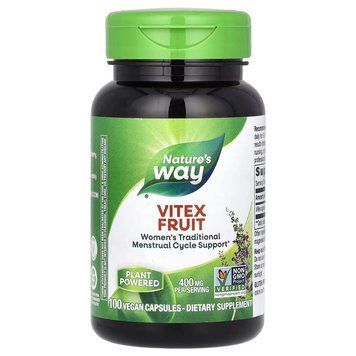 Вітекс Nature's Way Vitex Fruit 400 мг 100 капсул 2022-10-1113 фото