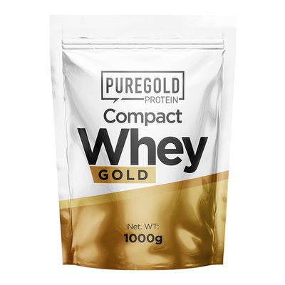 Протеин Pure Gold Compact Whey Gold 1000 г Cinnamon Bun 2022-09-0794 фото
