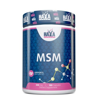 Метилсульфонилметан Haya Labs MSM 500 мг 180 капсул 820225 фото