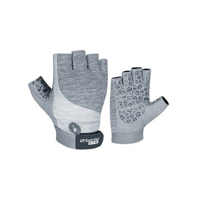 Перчатки тренировочные Sporter Gym Women Fitness Gloves (235.7 B) S Grey 816569 фото
