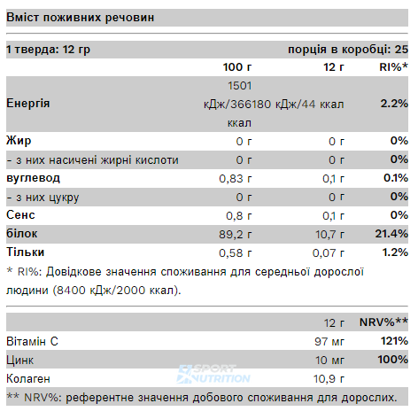 Колаген Pure Gold Collagen LIGHT 300 г Lemonade 2022-09-0780 фото