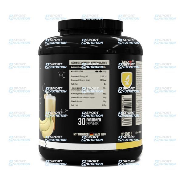 Гейнер MST Best Mass Gainer 3000 г Banana Paradise 059074 фото