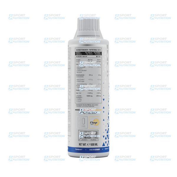 Жиросжигатель MST L-Carnitine Carnipure 50 000 500 мл Orange 22691-01 фото