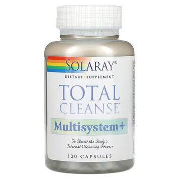 Повне очищення організму Solaray Total Cleanse Multisystem 120 капсул 2023-10-2401 фото