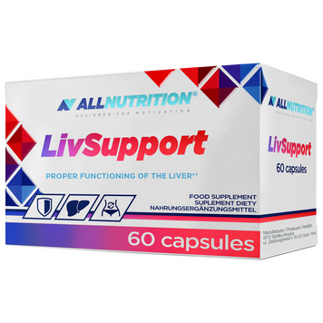 Комплекс для підтримки печінки Allnutrition Livsupport 60 капсул 100-56-4090181-20 фото