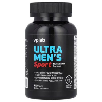 Мультивитамины для мужчин VPLab Ultra Men's Sport Multivitamin 90 капсул 2022-10-0276 фото