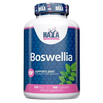 Екстракт босвеллії Haya Labs Boswellia 250 мг 100 капсул 820179 фото