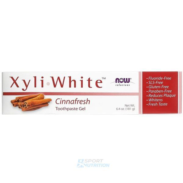 Зубна паста Now Foods Xyliwhite Cinnafresh Toothpaste 6.4 oz Cinnamon 100-46-2590140-20 фото