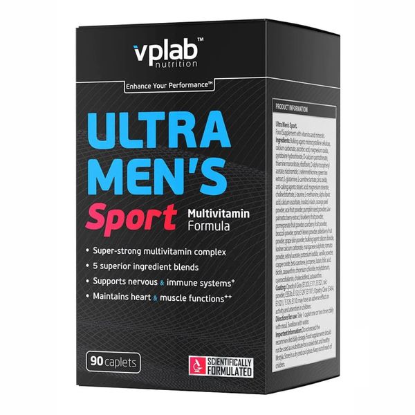 Мультивитамины для мужчин VPLab Ultra Men's Sport Multivitamin 90 капсул 2022-10-0276 фото