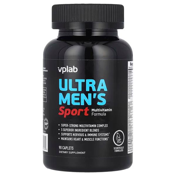 Мультивітаміни для чоловіків VPLab Ultra Men's Sport Multivitamin 90 капсул 2022-10-0276 фото