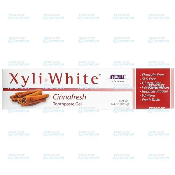Зубная паста Now Foods Xyliwhite Cinnafresh Toothpaste 6.4 oz Cinnamon 100-46-2590140-20 фото