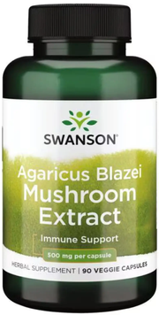 Swanson Agaricus Blazei Mushroom Extract 500 мг 90 капсул 2023-10-2307 фото