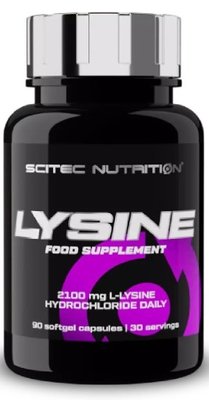 L-лизин Scitec Nutrition Lysine 90 капсул 728633104758 фото