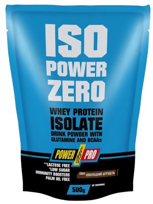 Протеин Power Pro ISO Power Zero 500 г Chocolate Strudel 2022-10-2516 фото
