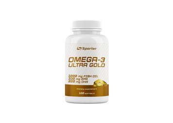 Omega-3 Ultra Gold Sporter (330 мг EPA/220 мг DHA) 120 капсул 817722 фото