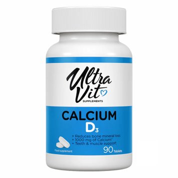 Кальций витамин D3 VPLab Calcium Vitamin D3 90 таблеток 2022-10-0305 фото