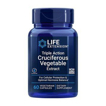 Комплекс для гормонального балансу Life Extension riple Action Cruciferous Vegetable Extract 60 капсул 2022-10-1889 фото