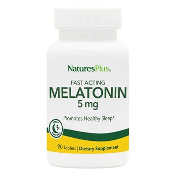 Мелатонин Nature's Plus Fast Acting Melatonin 5 мг 90 таблеток 2023-10-3241 фото