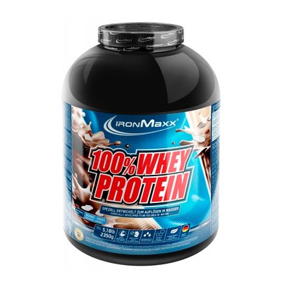 Протеин IronMaxx 100% Whey Protein 2350 г Schoko-Kokos 819997 фото
