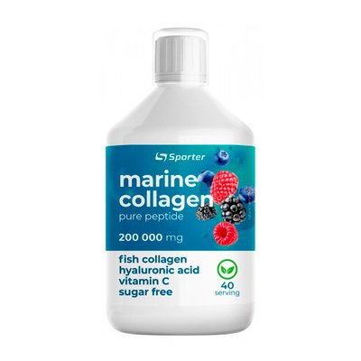 Sporter Marine Collagen 200000 (Fish) Sugar Free 500 ml 817186 фото