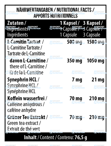 Жиросжигатель MST L-Carnitine PRO 90 капсул 10545-01 фото