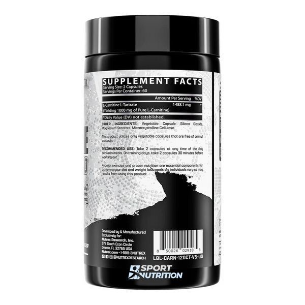 Nutrex Research Lipo 6 L-Carnitine 120 капсул 100-60-6449309-20 фото