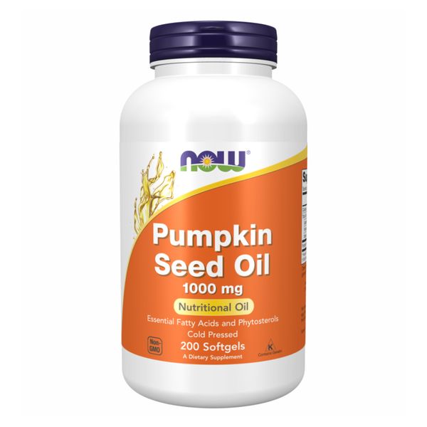 Now Foods Pumpkin Seed Oil 1000 мг 200 капсул 2022-10-2386 фото