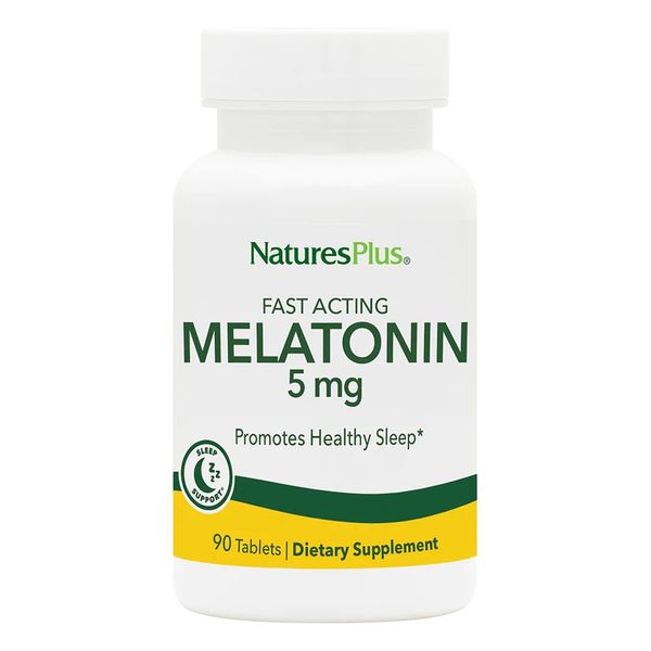 Мелатонін Nature's Plus Fast Acting Melatonin 5 мг 90 таблеток 2023-10-3241 фото