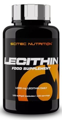 Лецитин Scitec Nutrition Lecithin 100 капсул 728633101269 фото