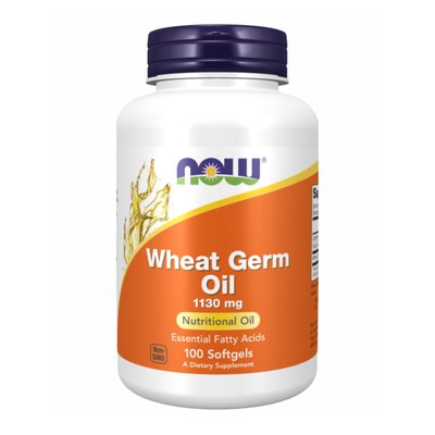 Now Foods Wheat Germ Oil 1130 мг 100 капсул 2022-10-2387 фото