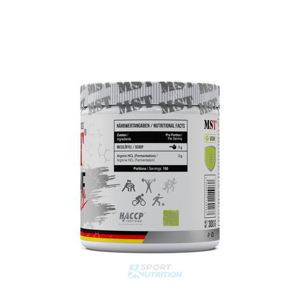 Аргінін MST Arginine HCL 300 г 11299-01 фото
