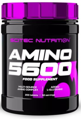 Амінокислотний комплекс Scitec Nutrition Amino 5600 200 таблеток 5999100001282 фото