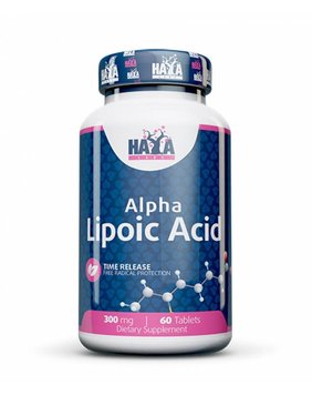 Альфа-липоевая кислота Haya Labs Time Release Alpha Lipoic Acid 300 мг 60 таблеток 820432 фото