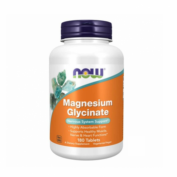Now Foods Magnesium Glycinate 180 таблеток 2022-10-0414 фото